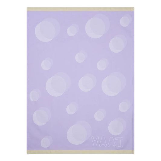 VAAT Amsterdam - Theedoek Dots - Lila&offwhite