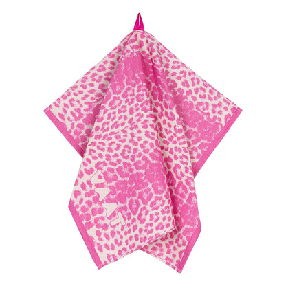 VAAT Amsterdam - Theedoek Leopard - Pink/sand