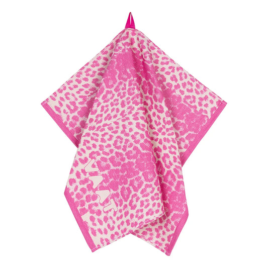 VAAT Amsterdam - Theedoek Leopard - Pink/sand