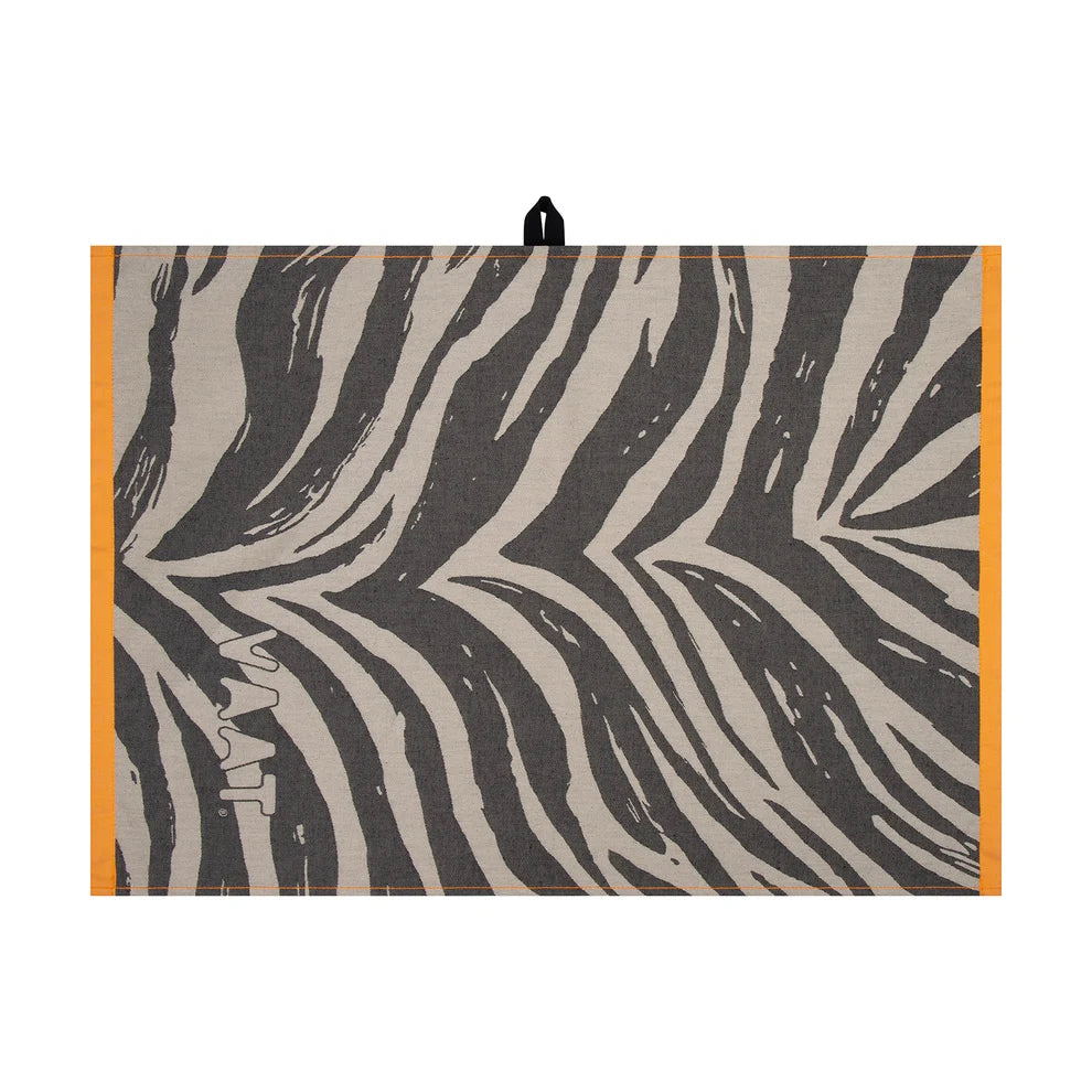 VAAT Amsterdam - Theedoek Zebra - Black&sand