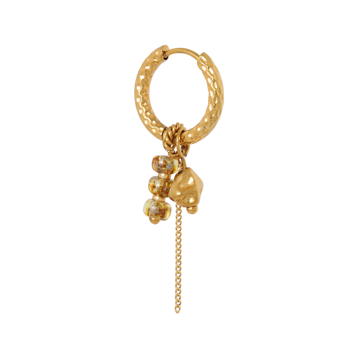 Label Kiki - Tilly hoop gold - Stainless steel