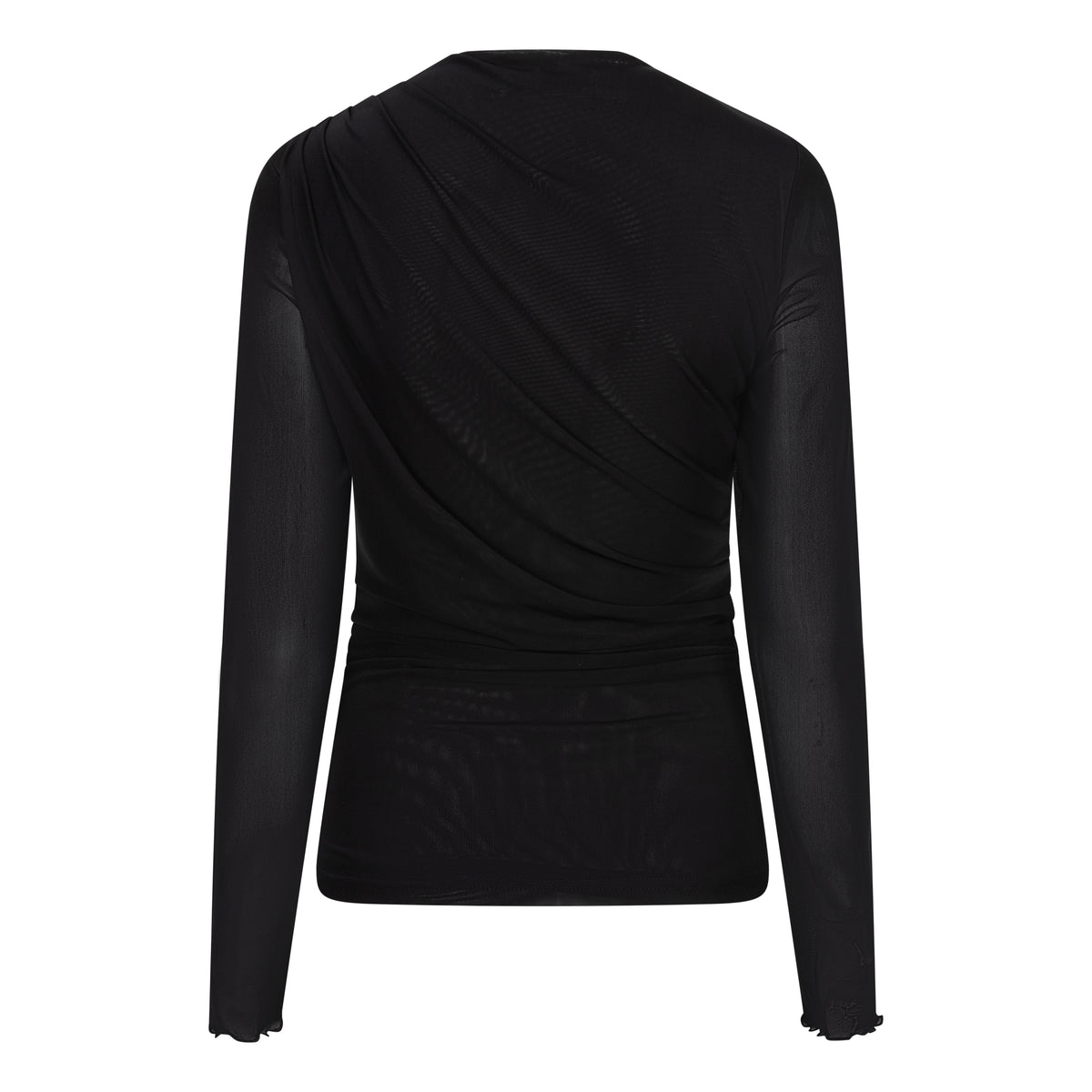 Lofty Manner - Top Jolien Draped Mess - Zwart