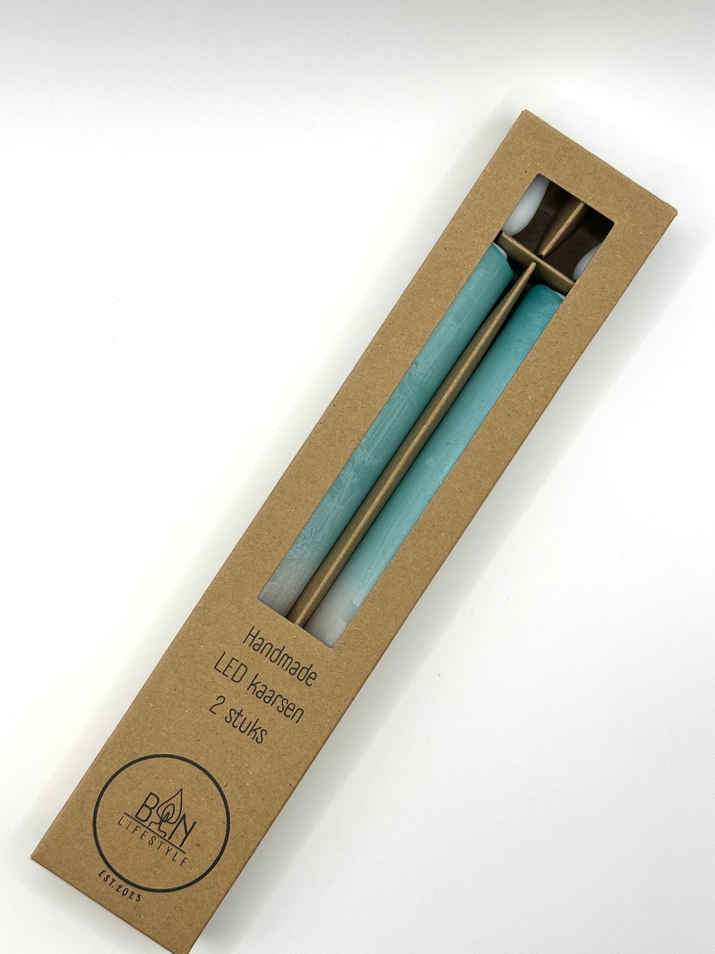 Bon Lifestyle - Led kaarsen - Blauw/paars