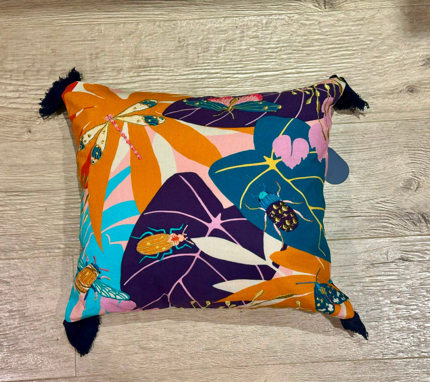 House of Disaster - Kussen Luxe Bug - Meerkleurig