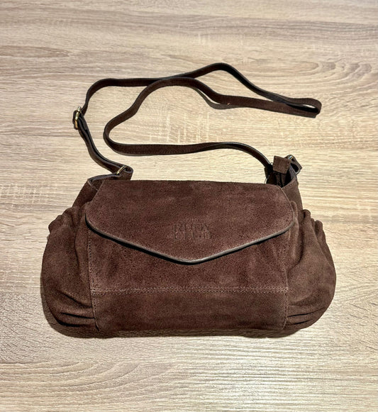 The Ruby Club - Jade bag - Suede Bruin