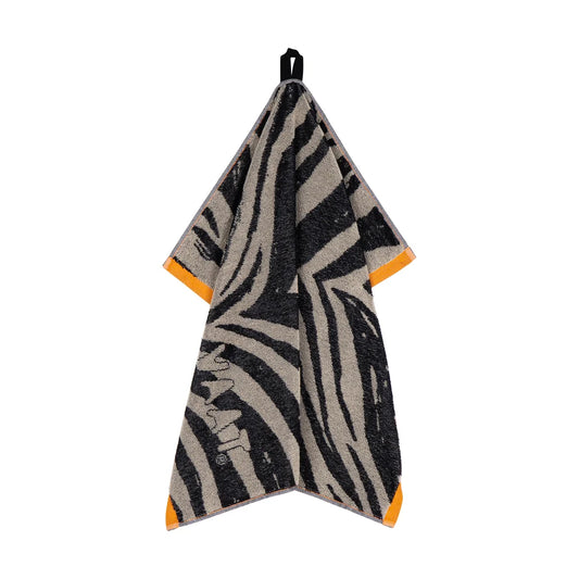 VAAT Amsterdam - Keukenhanddoek Zebra - Black&sand